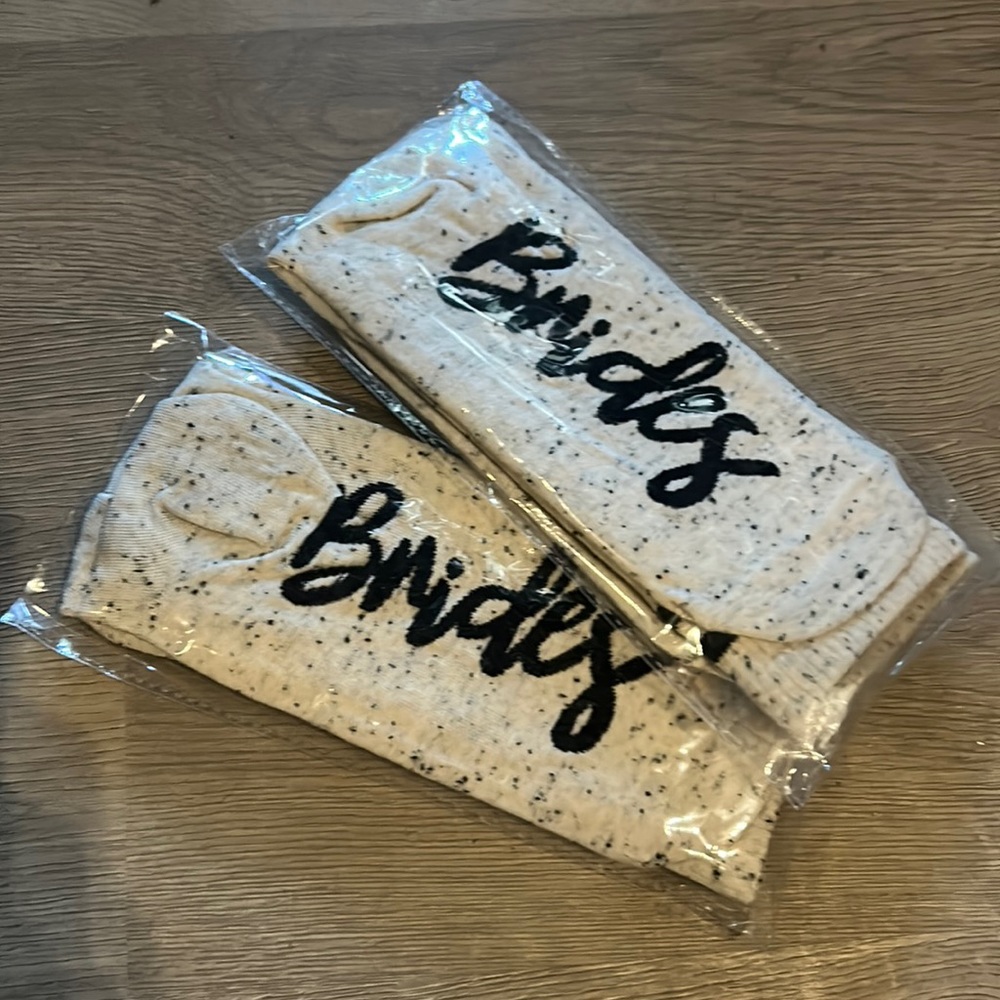 Bridesmaid socks